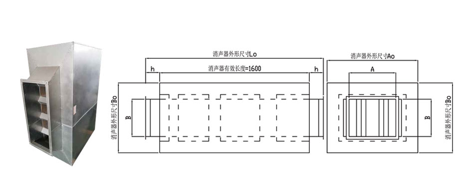 JNK系列阻抗复合消声器